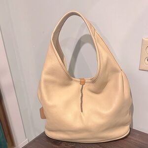 Chic Cream Hobo Bag